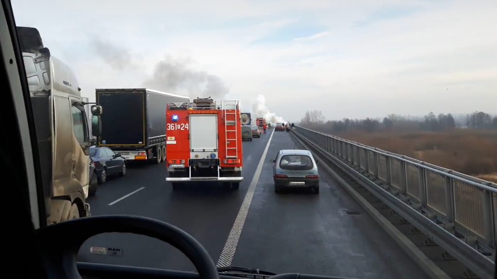 zdjecie do pytania -  Czy wszyscy kierujący w sposób właściwy zapewniają swobodny przejazd pojazdu uprzywilejowanego ?