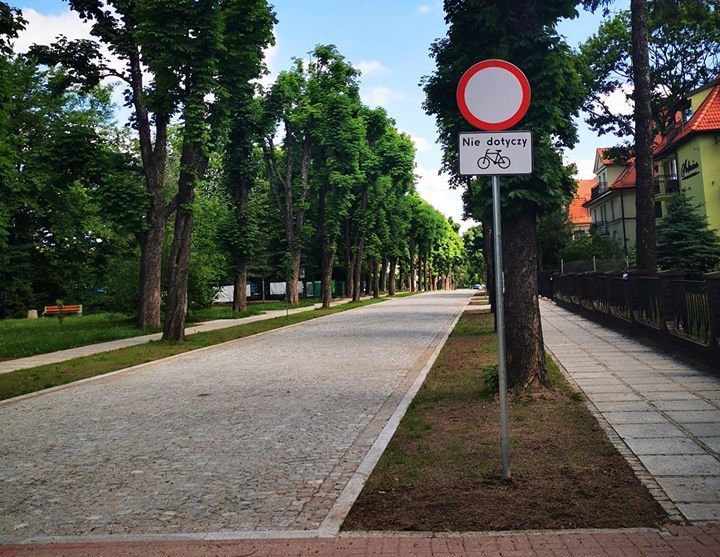 zdjecie do pytania - Czy przewożąc samochodem osobowym każdego pasażera o ograniczonej sprawności ruchowej, jesteś zwolniony z obowiązku stosowania się do widocznego znaku zakazu?